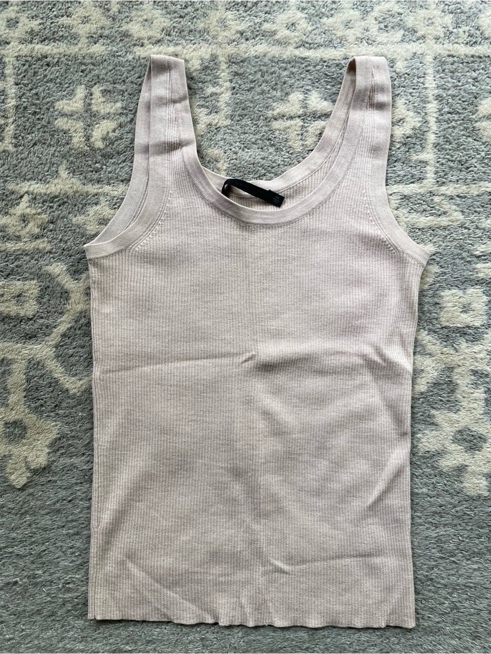 Jenni Kayne merino tank blush XS